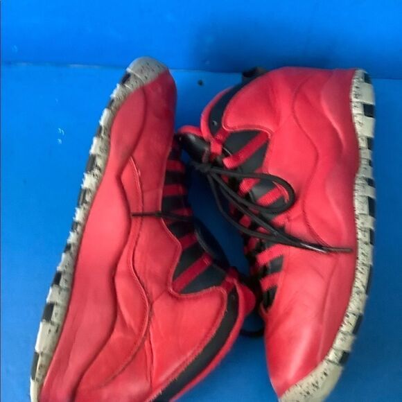 Air Jordan 10 X Retro Bulls Over Broadway Gym Red Size 10 705178-601 main image 4